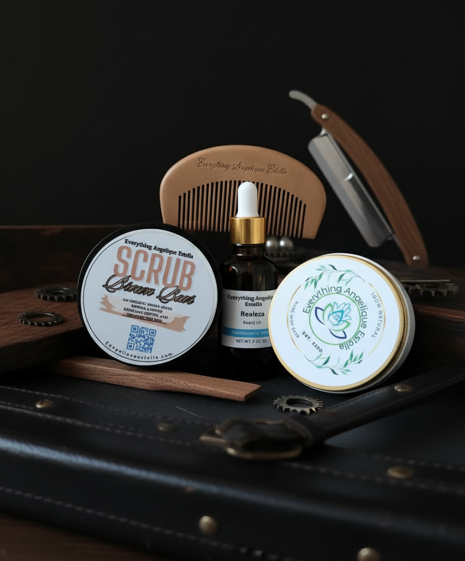 Premium Engraved Beard Comb – Crafted for the Modern Gentleman